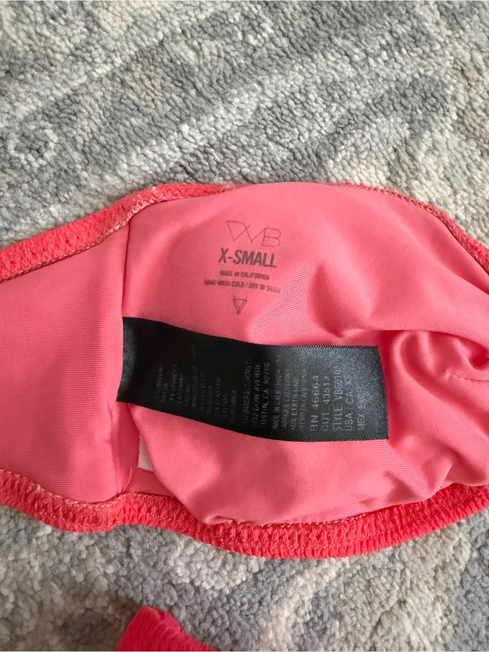 Hot Pink Shell Bikini - Picture 4 of 4
